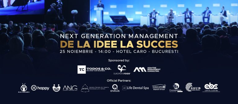 NEXT GENERATION MANAGEMENT. DE LA IDEE LA SUCCES
