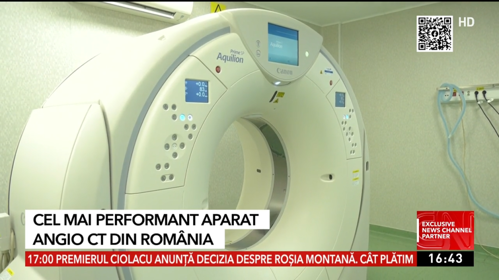 La spitalul din Oradea a fost pus in functiune cel mai performant aparat angio CT din Sud estul Europei